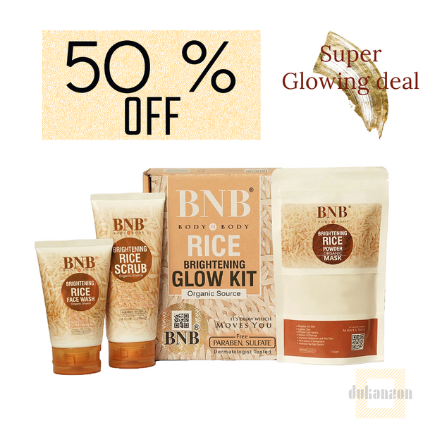 BNB Rice Extract Glow Kit