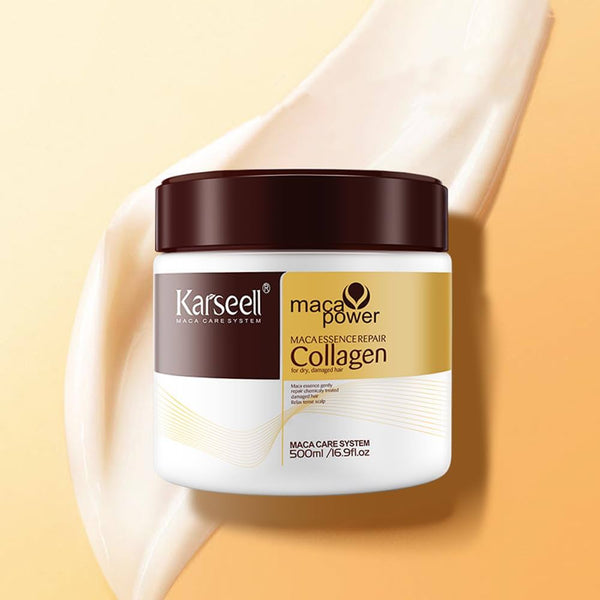 Karseell Collagen Hair Mask For Dry Damaged & All Hair Types - 500ml